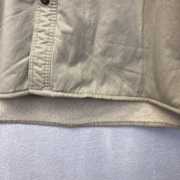 Levi's Sherpa Lined Shirt Jacket Shacket Mens 3XL Khaki Tan Workwear Classic - Picture 4 of 15